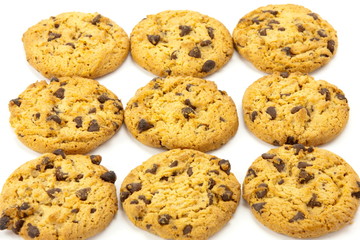 cookies  isolated on white backgrounds