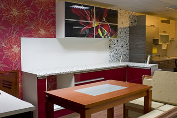 contemporary kitchen interior