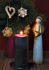 Angel and candle 2