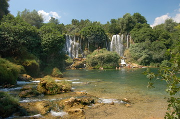 Wodospady Kravica - Bośnia i Hercegowina
