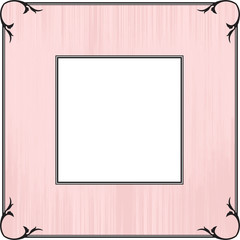 Pink Frame design