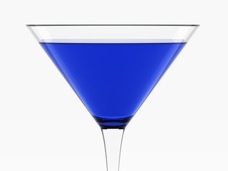 Dark Blue Cocktail