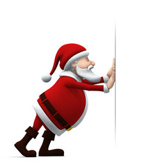 santa pushing