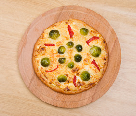 vegetable pizza