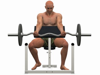 Fototapeta premium Bodybuilder
