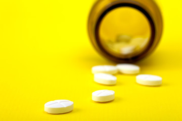 pills out of the bottle