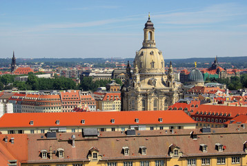 Obraz premium Dresden Frauenkirche - Dresden Church of Our Lady 23