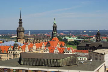 Dresden von oben - Dresden view 01