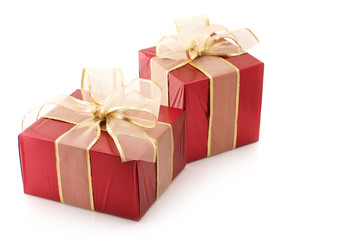Red foil gifts