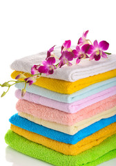 Obraz na płótnie Canvas kolorowe ręczniki