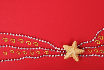 red new year's background