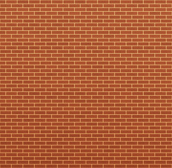 Perfect clear orange brick texture