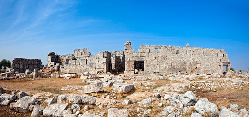 Fototapeta premium Syria - The Dead Cities, Qalb Lozeh