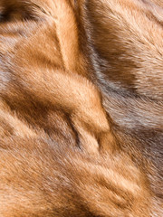 Mink fur