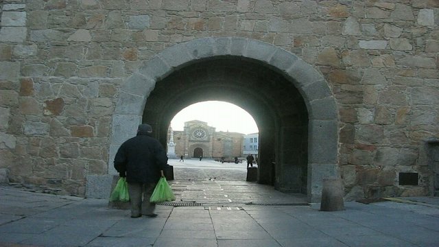 HOMBRE CON BOLSAS DE LA COMPRA