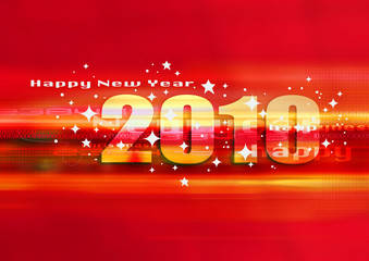 happy new year 2010 rouge