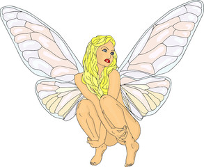 vector -  Fairy-tale isolated on background