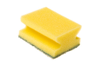 sponge isolated on white background
