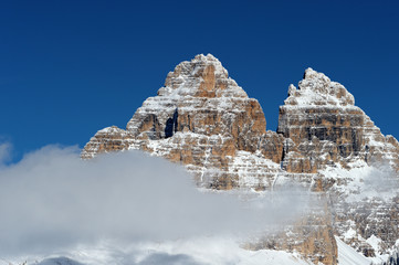 Montagna, Dolomiti, Alpi, Italia, Veneto, Tre Cime di Lavaredo