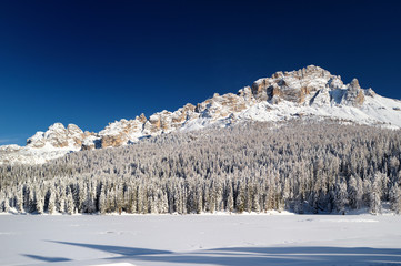Montagna, Dolomiti, Alpi, Italia, Veneto, Lago di Misurina
