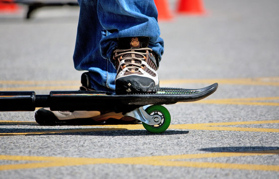 Street surfer boy