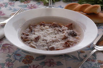 Riso con fegatini - Primi del Veneto - Cucina italiana