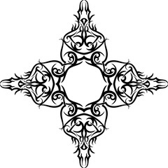 Fototapeta premium tattoo Cross