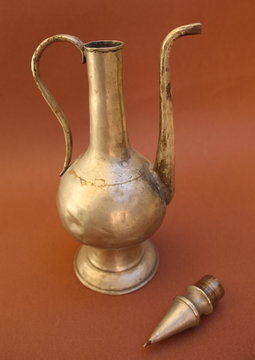 Antique Iranian Rose Water jug