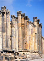 The Cardo or "Colonnaded Street", Jarash,Jordan