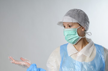 portrait of worker in food industry