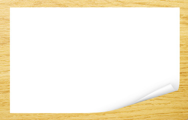blank white paper