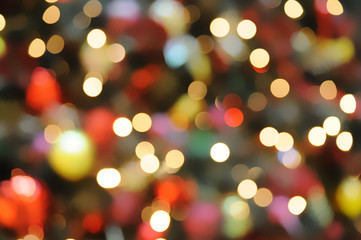 Christmas light background