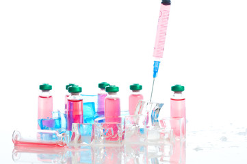 ampoule on vaccine