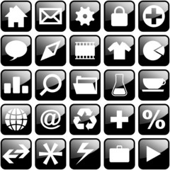 Vector beautiful icon set