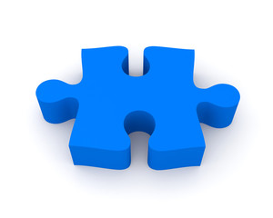 Fototapeta premium Jigsaw puzzle