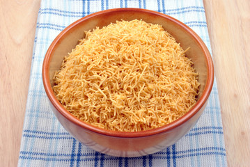 some healthy organic home made neylon sev