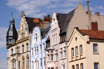 Jugendstilhäuser am Ostertorwall in Hameln