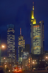 Fototapeta na wymiar Skyline Frankfurt/Main