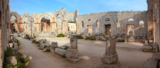 Photo sur Plexiglas Rudnes Syria - Church of St. Simeon - Qal'a Sim'an