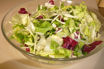 bunter Blattsalat