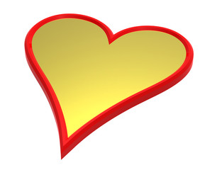 Heart, the symbol of the cards to the game.