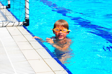 Boy In Pool