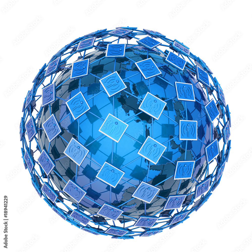 Poster social network structure. hi-res digitally generated image.