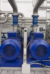 Elektromotoren der Wasserversorgung