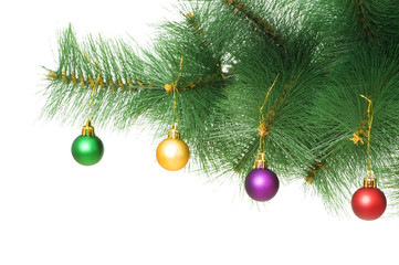 Christmas decoration on the tree