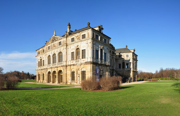 Fototapeta na wymiar Dresden Palais Stadtgarten