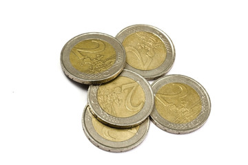 Euro coins