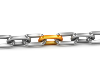 Reliability concept with one gold link