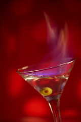 Blue flame