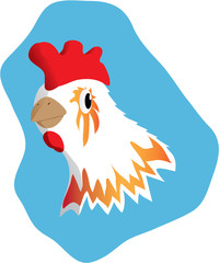 Head of chicken/hen